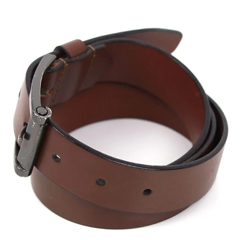 CLASSIC BROWN GENUINE LEATHER 1.25